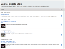 Tablet Screenshot of capitalsportsblog.com